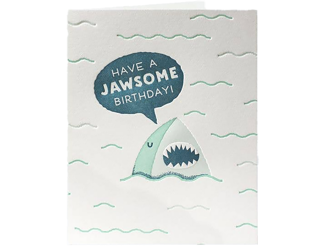 Jawsome Birthday, Single Card