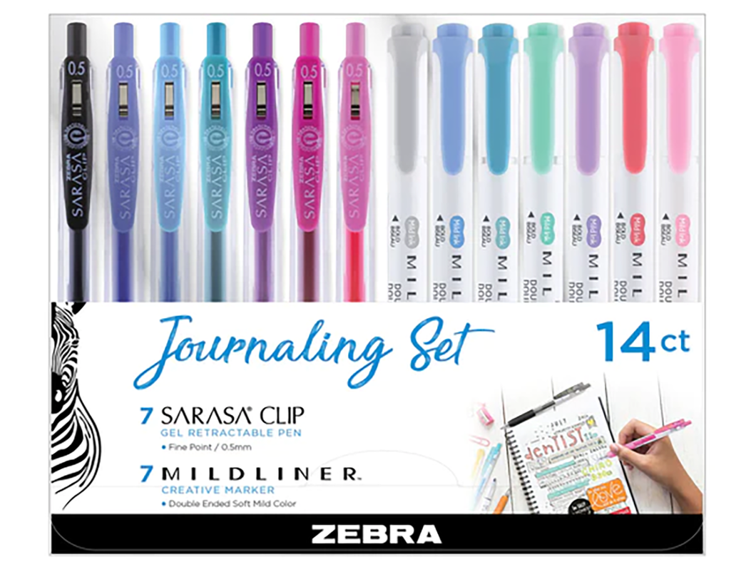 Journaling Pen and Marker Set, Set of 14