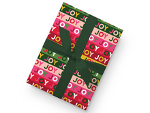 Joy Holiday Gift Wrap, Set of 3 Sheets