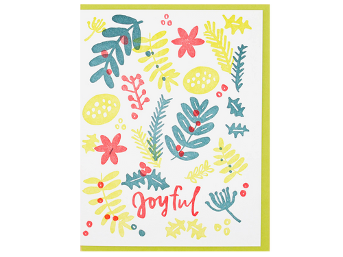Joyful Holiday, Single Card
