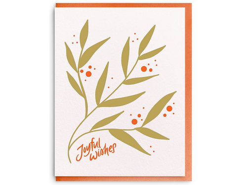 Joyful Wishes, Single Card