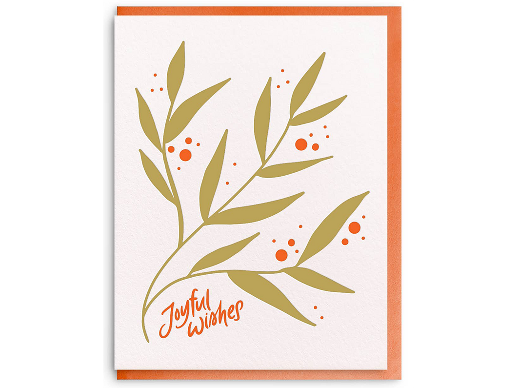 Joyful Wishes, Single Card