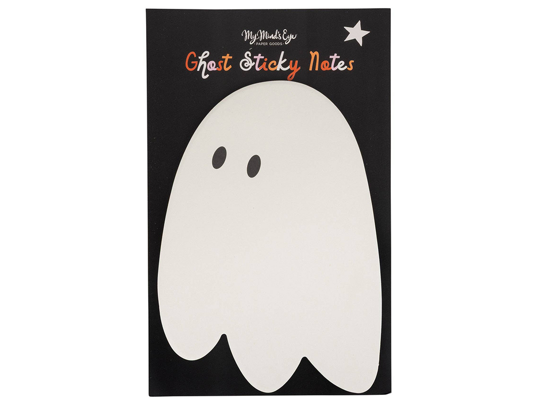 Ghost Shaped Jumbo Sticky Notes