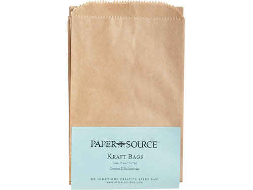 Kraft Goodie Bags, 25pc