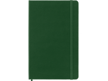 XLarge Hard Cover Plain Notebook, Myrtle Green
