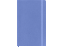 Large Soft Cover Ruled Notebook, Hydrangea Blue
