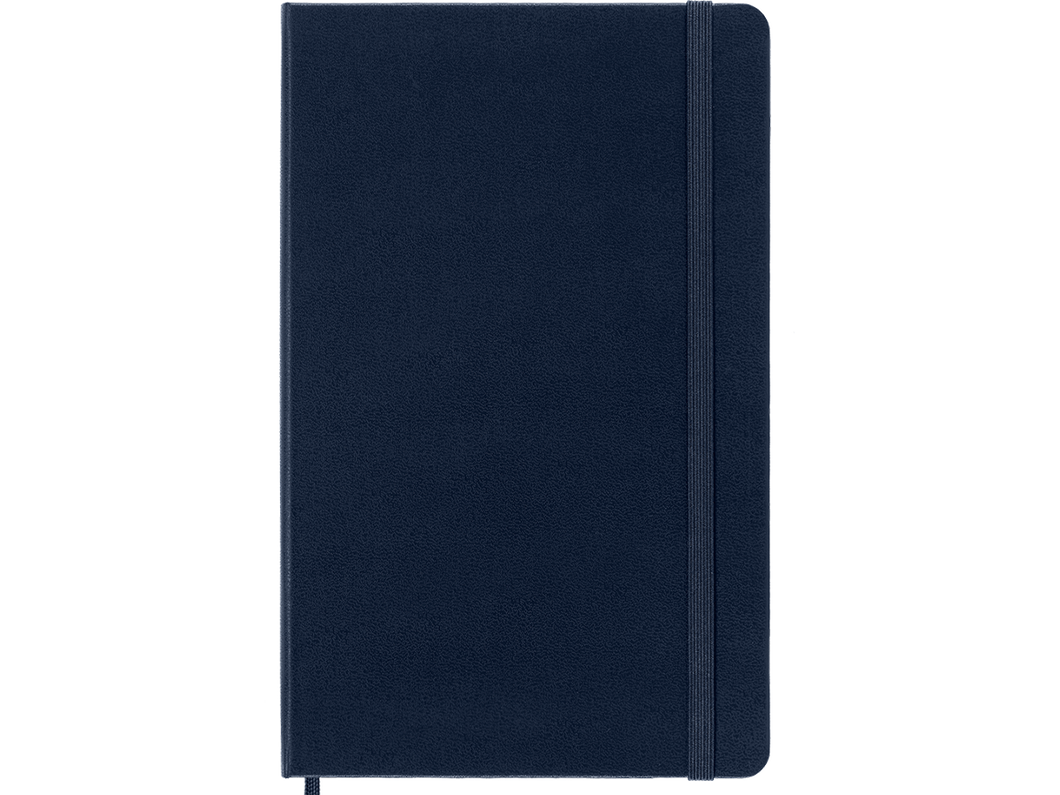 Large Hard Cover Plain Journal, Sapphire Blue