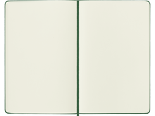 XLarge Hard Cover Plain Notebook, Myrtle Green