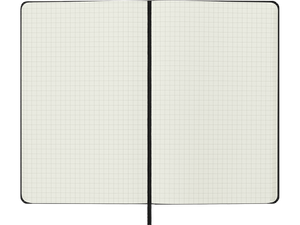 Large Hard Cover Square Notebook, Black