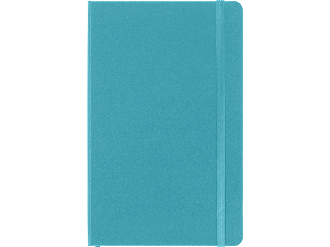 Large Soft Cover Plain Journal, Reef Blue