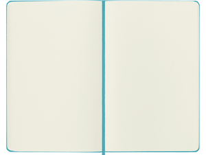 Large Soft Cover Plain Journal, Reef Blue