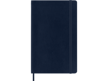 Large Soft Cover Ruled Notebook, Sapphire Blue