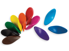 Left Right Ergonomic Crayons