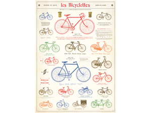 Les Bicyclettes Gift Wrap, Single Sheet