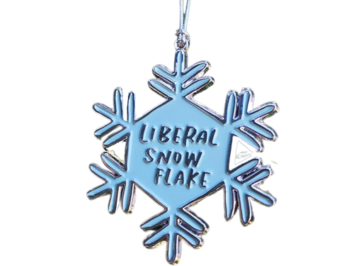 Liberal Snowflake Ornament