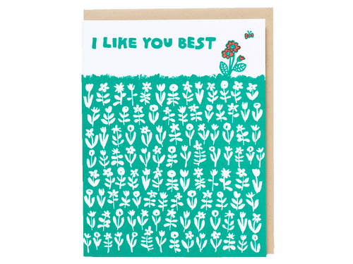 Like You Best Meadow, Single Card