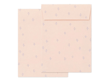 Midori Long-Tailed Tit Bird Letter Set with Stickers