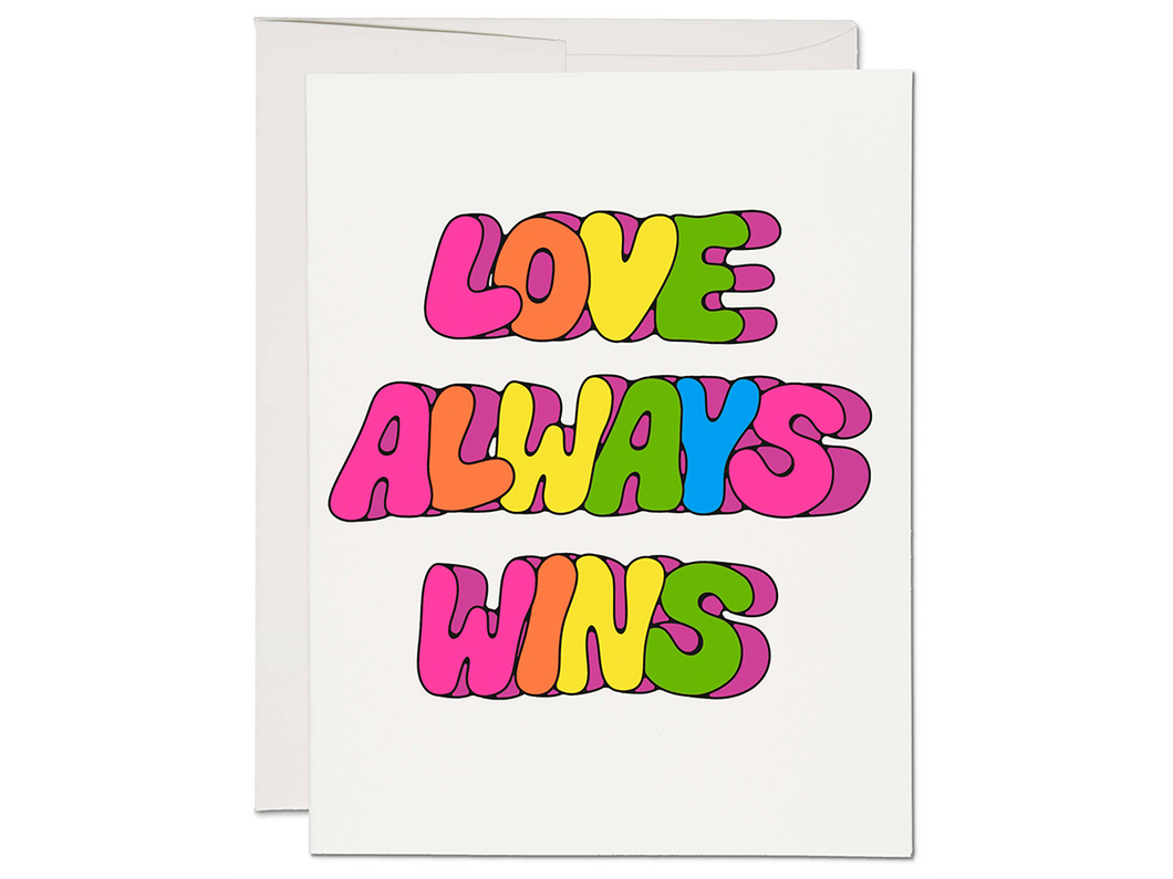Love Always Wins, Single Card