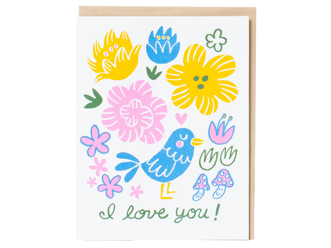 Love You Bird, Single Card