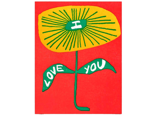 Love Blooms, Single Card