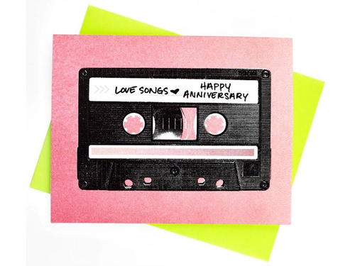Cassette Love Songs, Single Card