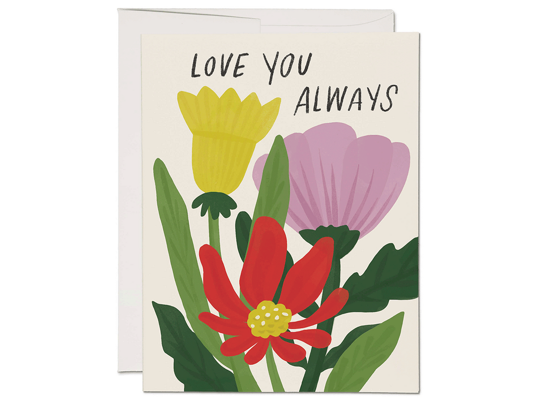 Love Forever in Bloom, Single Card