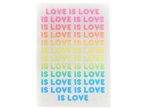 Love Is Love, Single Card