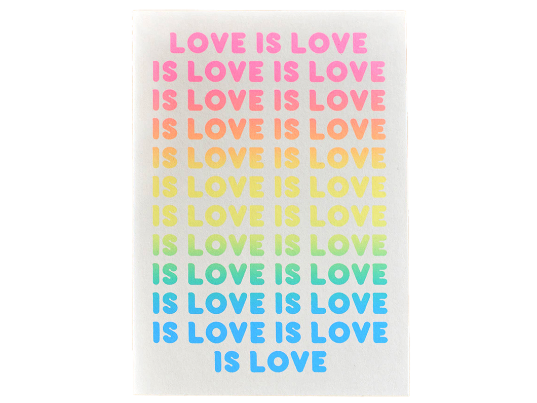 Love Is Love, Single Card