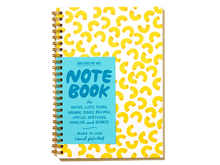 Macaroni Letterpress Spiral Notebook