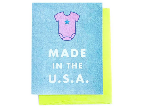 Made in USA, Single Card