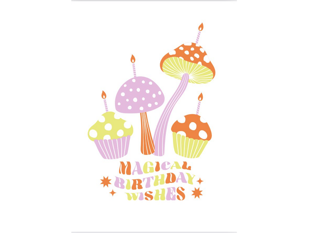 Magic Mushroom Wishes, Single Card