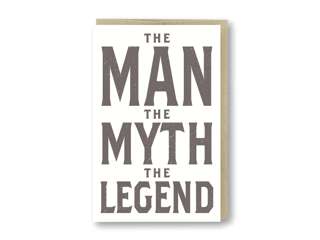 Man Myth Legend, Single Card