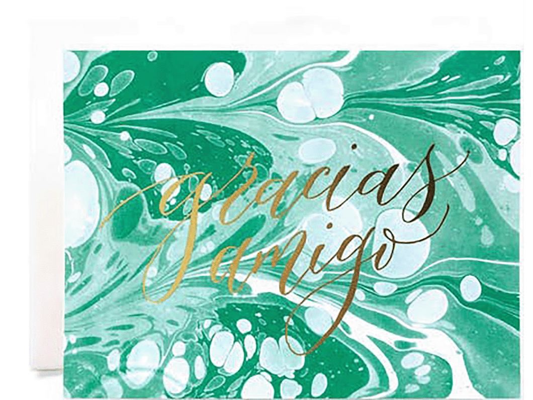 Marble Gracias Amigo, Single Card