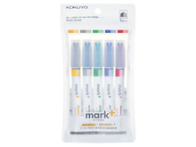 Mark+ Dual Tone Highlighter Set of 5