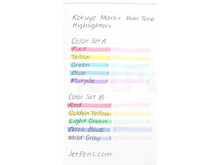 Mark+ Dual Tone Highlighter Set of 5