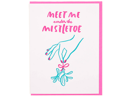 Mistletoe Holiday, Single Card