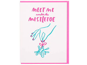 Mistletoe Holiday, Single Card