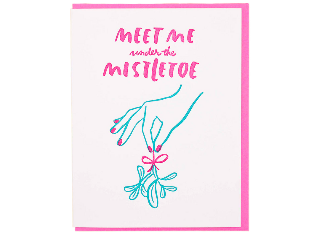 Mistletoe Holiday, Single Card