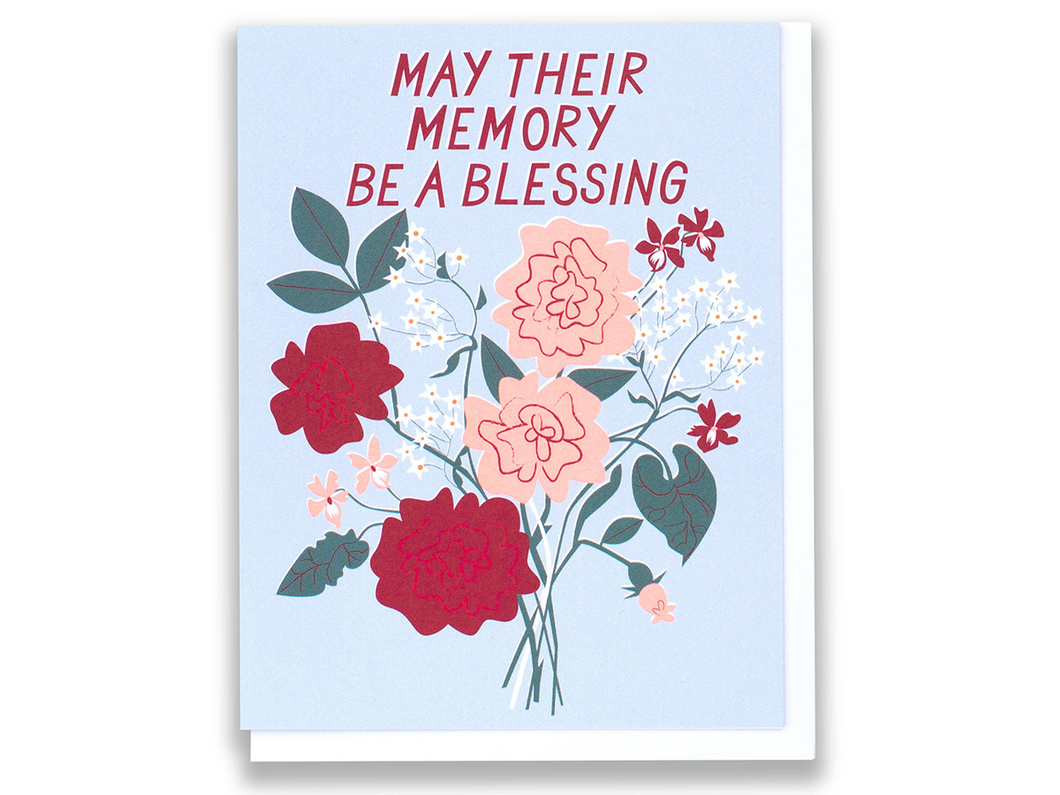 May Their Memory be a Blessing, Single Card Noteworthy Paper & Press