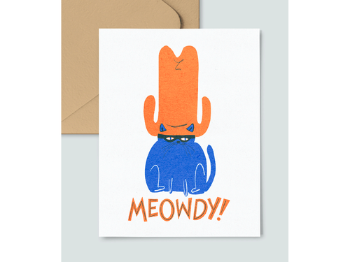 Meowdy Cat, Single Card