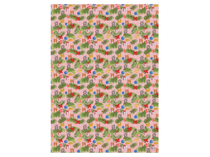 Meowy Christmas Holiday Wrapping Paper, Set of 3 Sheets