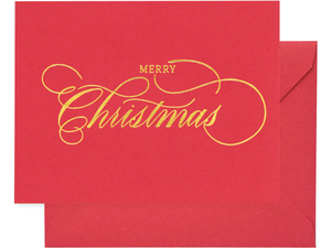 Merry Christmas Script, Boxed Set of 6