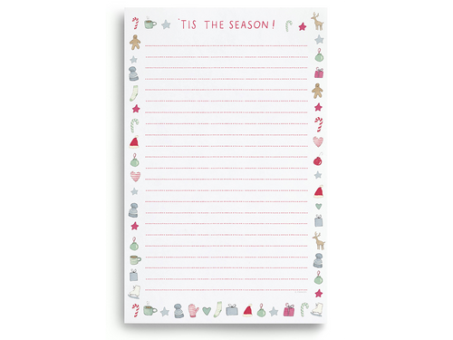 Merry Motif Notepad