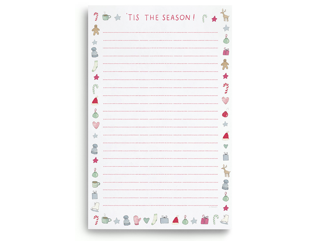 Merry Motif Notepad