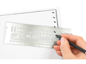 Metal Stencil Bookmark