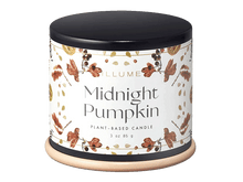 Midnight Pumpkin Demi Tin Candle