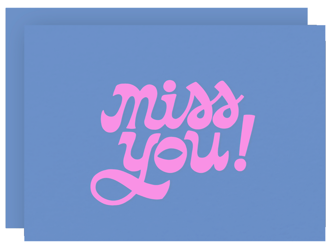 Miss You, Single Card