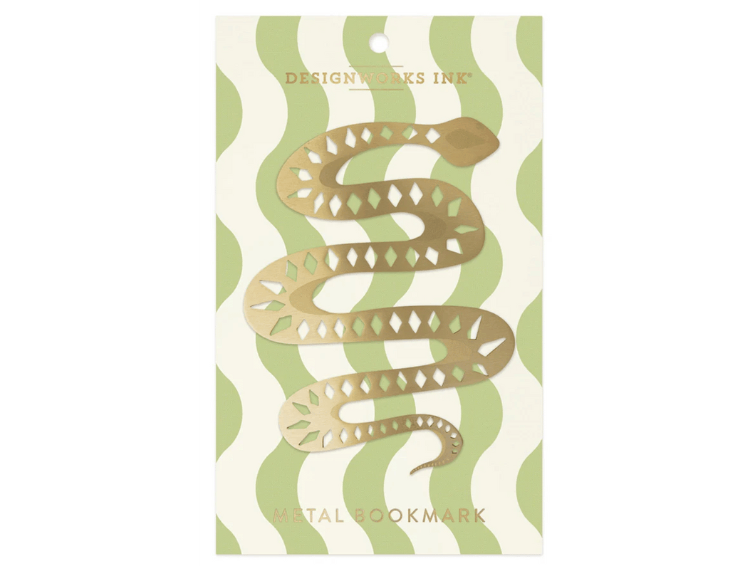 Mister Slithers Large Metal Bookmark