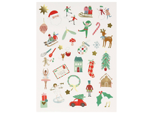 Mixed Icon Christmas Stickers