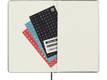 2025-2026 18 Month Weekly Large Softcover Planner, Black